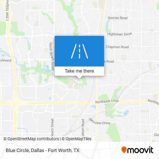 Blue Circle map