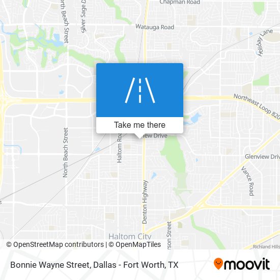 Bonnie Wayne Street map