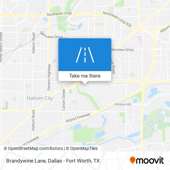 Mapa de Brandywine Lane