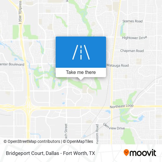 Bridgeport Court map