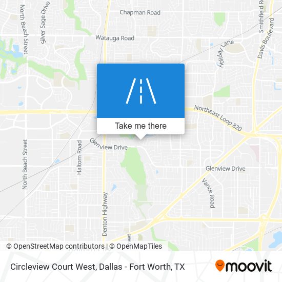 Circleview Court West map