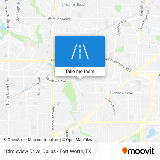 Circleview Drive map