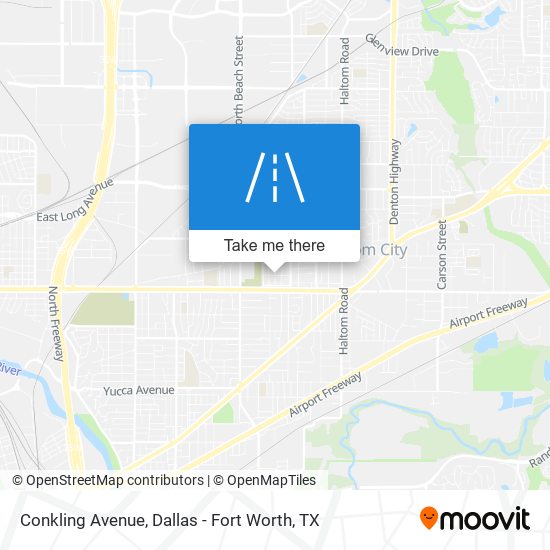 Conkling Avenue map
