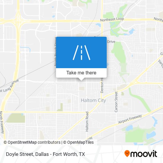 Mapa de Doyle Street