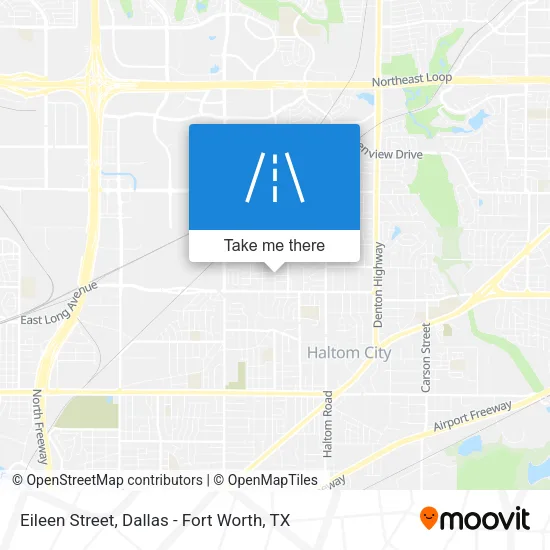 Eileen Street map