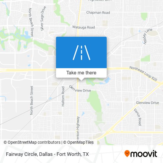 Fairway Circle map