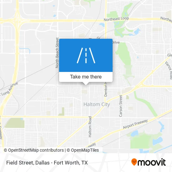 Field Street map