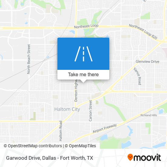 Garwood Drive map