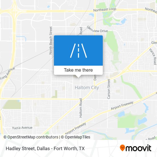 Hadley Street map