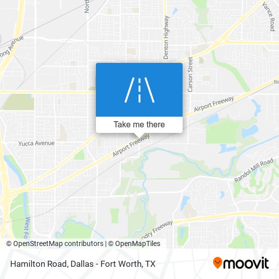 Mapa de Hamilton Road