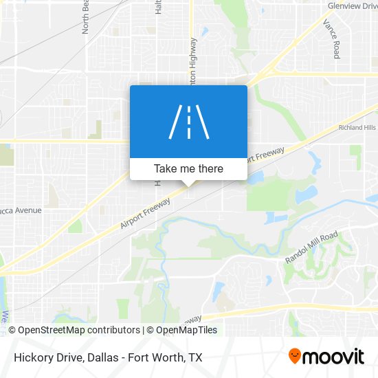Mapa de Hickory Drive