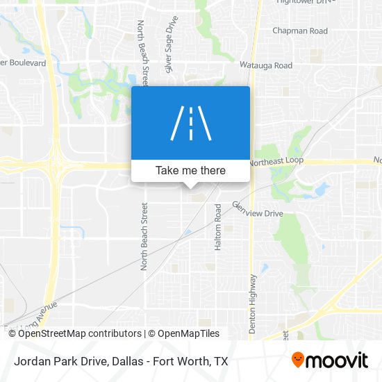 Jordan Park Drive map