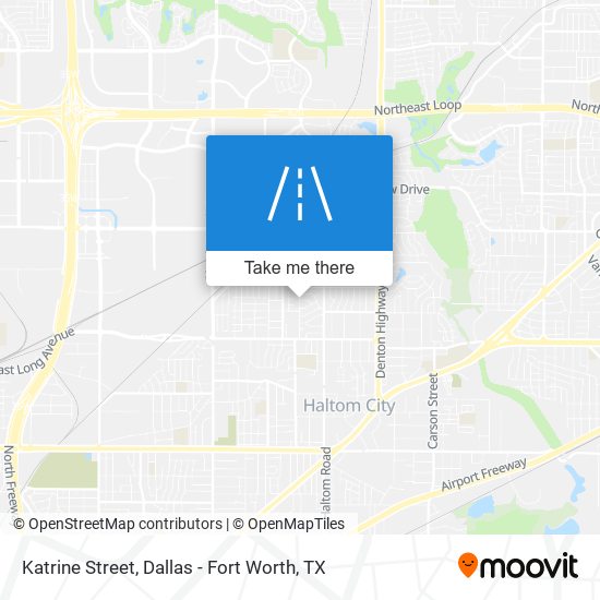 Katrine Street map