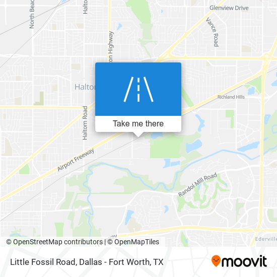 Little Fossil Road map