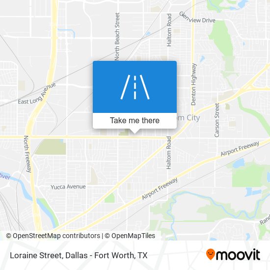 Loraine Street map