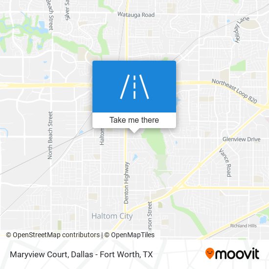 Maryview Court map