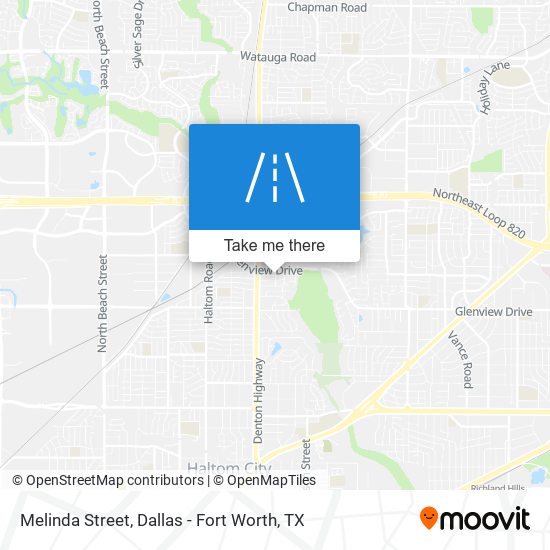 Mapa de Melinda Street