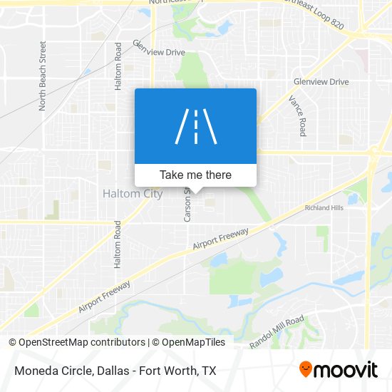 Moneda Circle map