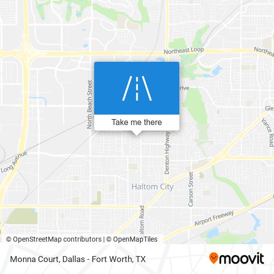 Monna Court map