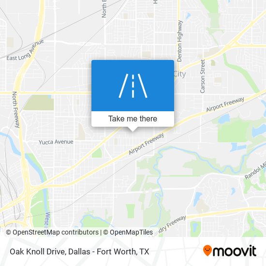 Oak Knoll Drive map