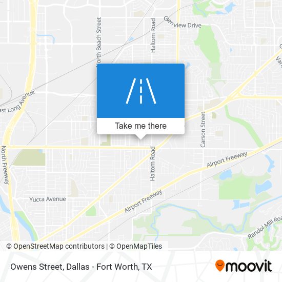 Owens Street map