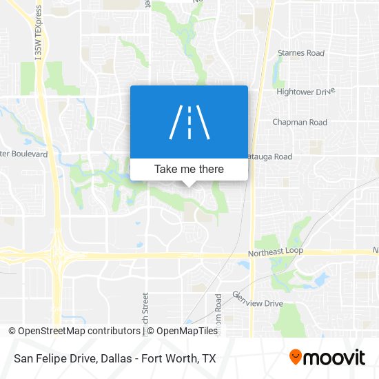 Mapa de San Felipe Drive