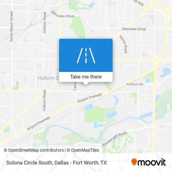 Solona Circle South map