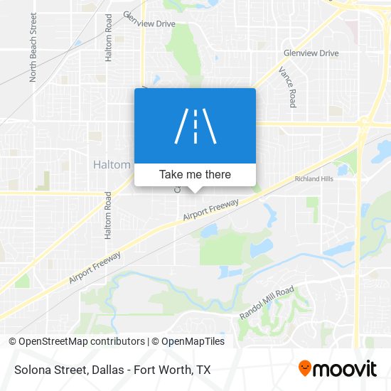 Solona Street map
