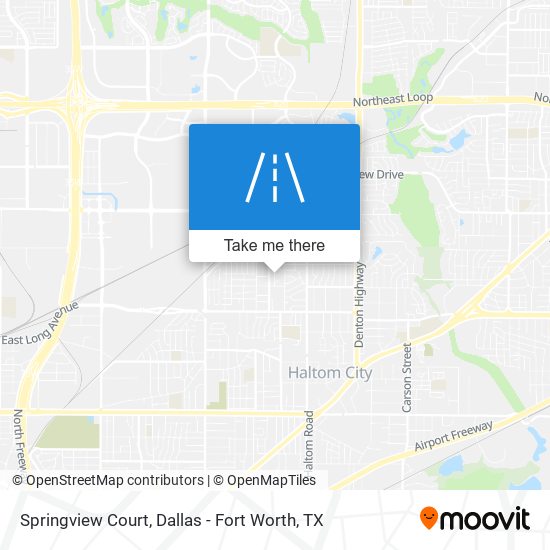 Springview Court map