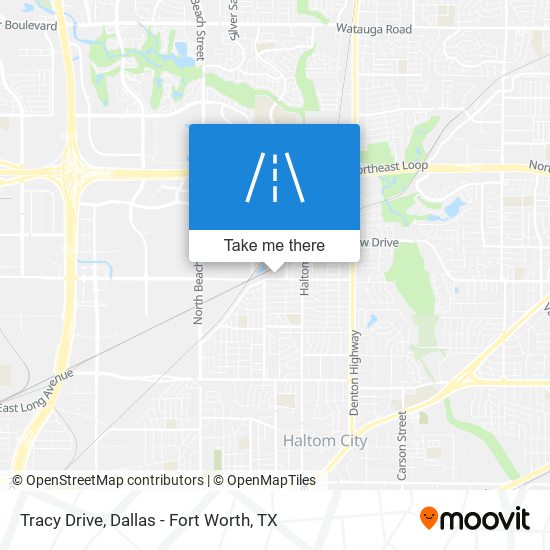 Tracy Drive map