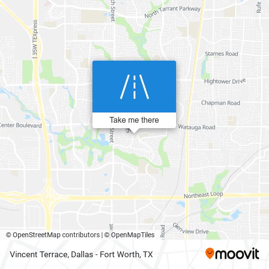 Vincent Terrace map