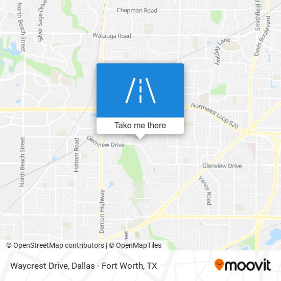 Mapa de Waycrest Drive