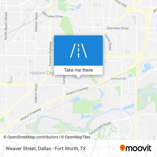 Mapa de Weaver Street