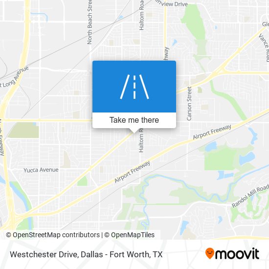 Westchester Drive map