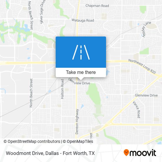 Woodmont Drive map