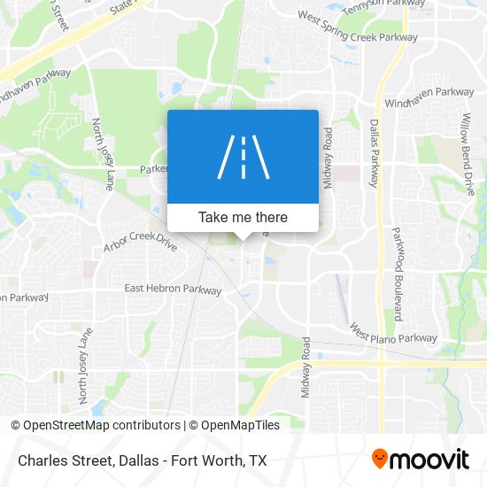 Charles Street map