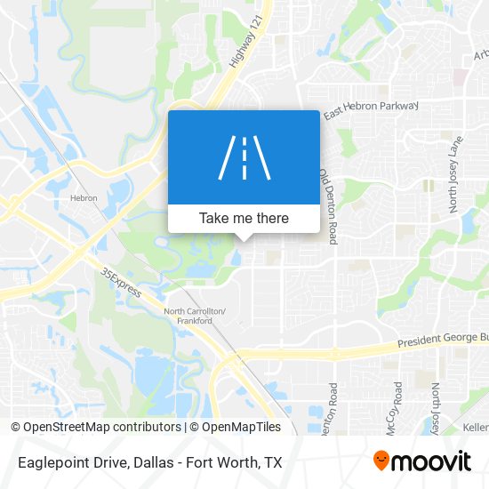 Eaglepoint Drive map