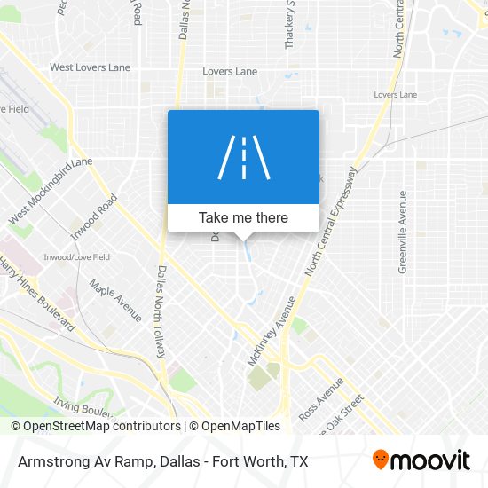 Mapa de Armstrong Av Ramp