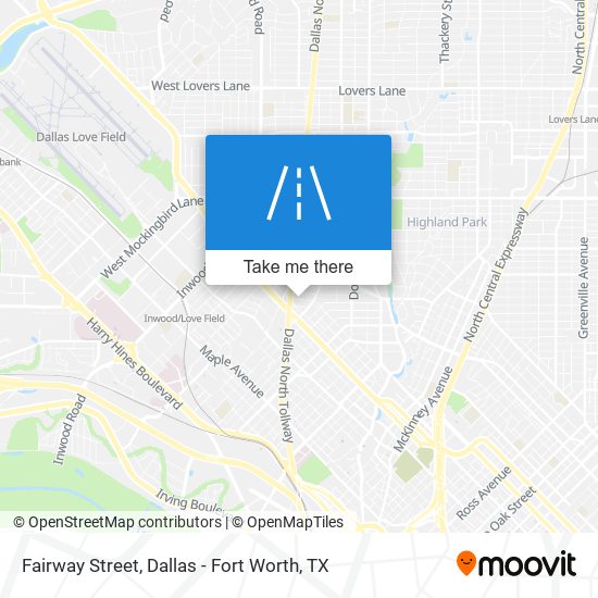 Mapa de Fairway Street