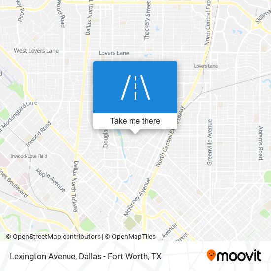 Lexington Avenue map