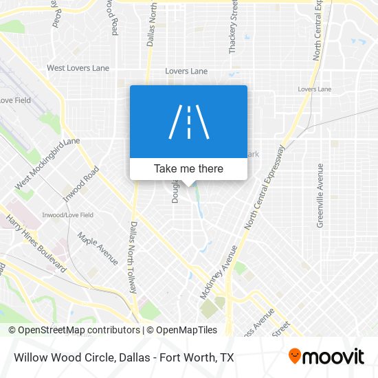 Willow Wood Circle map