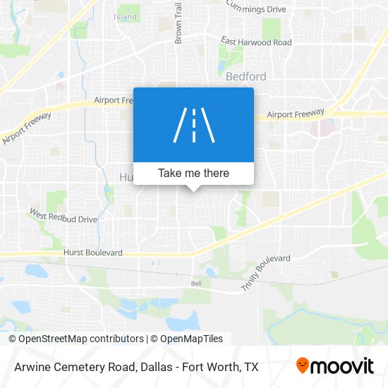 Mapa de Arwine Cemetery Road
