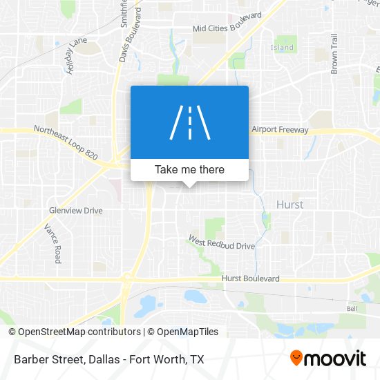 Barber Street map