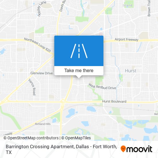 Barrington Crossing Apartment map