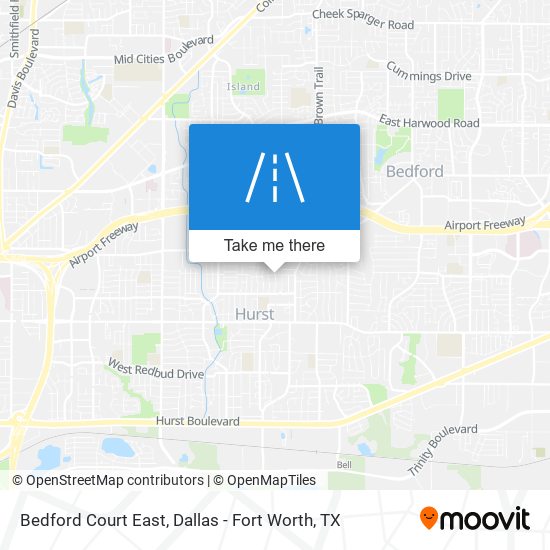 Mapa de Bedford Court East