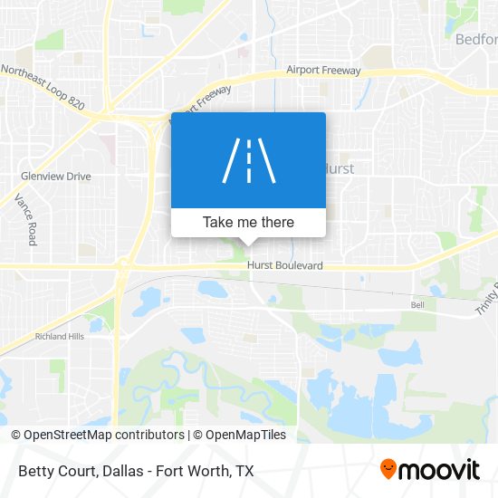 Betty Court map