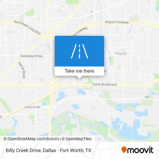 Billy Creek Drive map