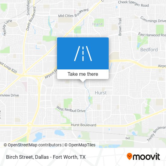 Mapa de Birch Street