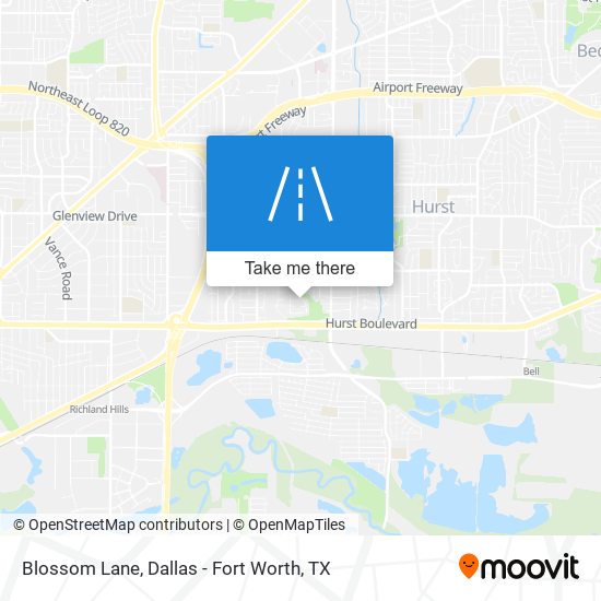 Blossom Lane map