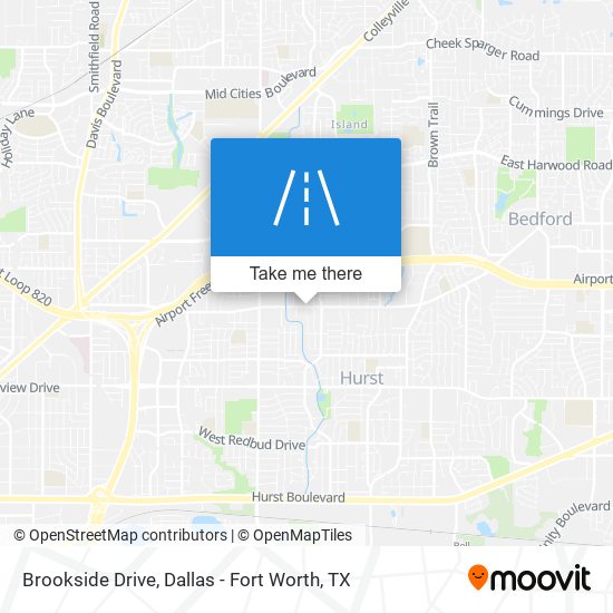 Mapa de Brookside Drive